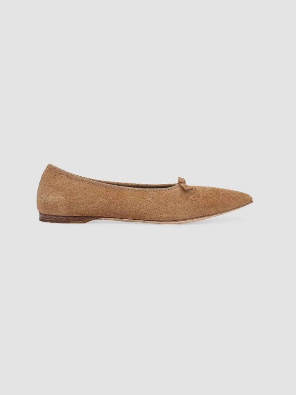 Favorite Daughter Leah Pointed Toe Ballet Flats (Color: Brown Sugar)